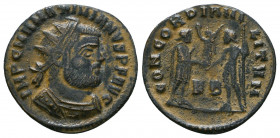 Maximianus Herculius AD 286-305. Ae Antoninianus

Weight: 2.5 gr
Diameter: 20 mm
