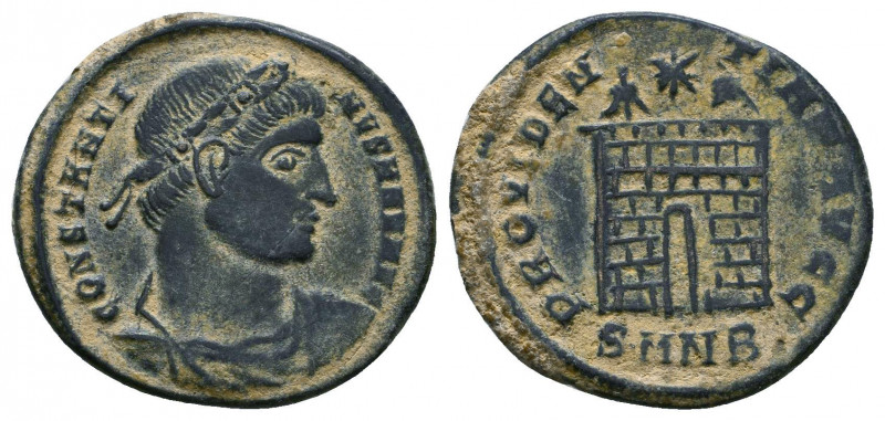 Constantinus I the Great (307-337) AE follis

Weight: 2.9 gr
Diameter: 20 mm