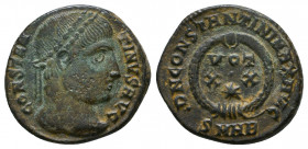 Constantinus I the Great (307-337) AE follis

Weight: 3.0 gr
Diameter: 17 mm