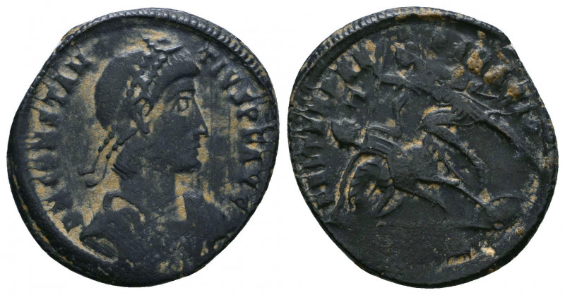 Constantius II . 348-351 AD. Ae

Weight: 4.1 gr
Diameter: 24 mm