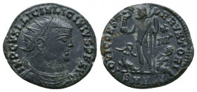 Licinius I AD 308-324. Ae.

Weight: 2.6 gr
Diameter: 16 mm