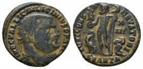 Licinius I AD 308-324. Ae.

Weight: 2.6 gr
Diameter: 17 mm