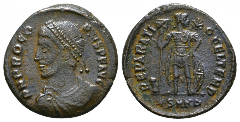 Procopius. Usurper, AD 365-366. Ae Follis

Weight: 2.7 gr
Diameter: 19 mm