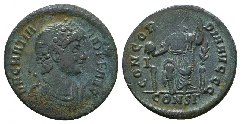 Gratian. A.D. 367-383. AE

Weight: 1.9 gr
Diameter: 18 mm