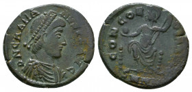 Gratian. A.D. 367-383. AE

Weight: 2.6 gr
Diameter: 17 mm