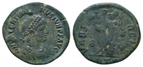 Valentinian I. A.D. 364-375. AE 

Weight: 2.2 gr
Diameter: 17 mm
