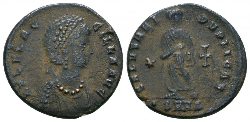 Aelia Flacilla AD 383-386. Ae Follis

Weight: 4.4 gr
Diameter: 21 mm