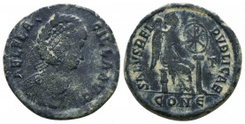 Aelia Flacilla AD 383-386. Ae Follis

Weight: 5.9 gr
Diameter: 20 mm