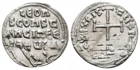 Leo V and Constantine AD 813-820. Constantinople. Miliaresion AR

Weight: 1.7 gr
Diameter: 21 mm