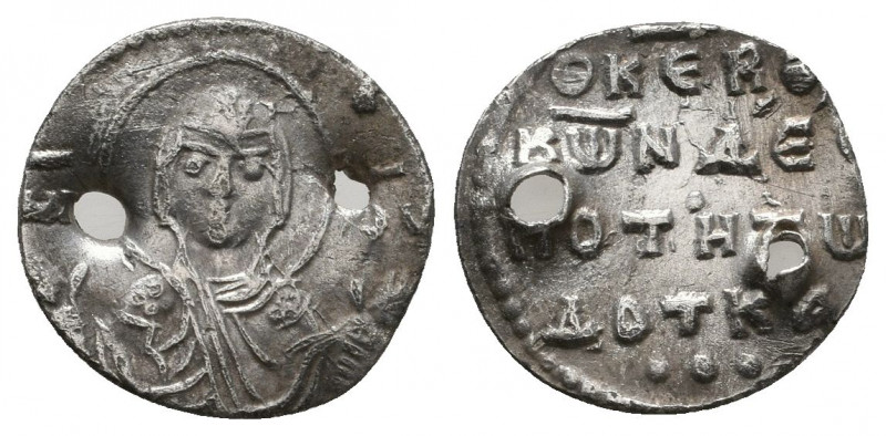 Constantine X Ducas (1059-1067). 1/3 Miliaresion.

Weight: 0.6 gr
Diameter: 12 m...