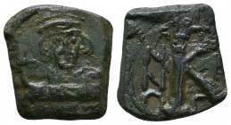 Leo VI the Wise. AD 886-912. Constantinople Follis Ae.

Weight: 4.3 gr
Diameter: 18 mm