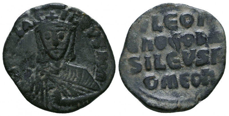 Leo VI the Wise. AD 886-912. Constantinople Follis Ae.

Weight: 5.7 gr
Diameter:...