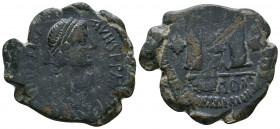 Justin I AD 518-527. Ae. Follis

Weight: 15.9 gr
Diameter: 32 mm