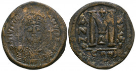 Justinian I 527-565 AD, AE follis,

Weight: 17.0 gr
Diameter: 31mm