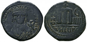 Maurice Tiberius, 582-602. Follis 

Weight: 11.4 gr
Diameter: 29mm