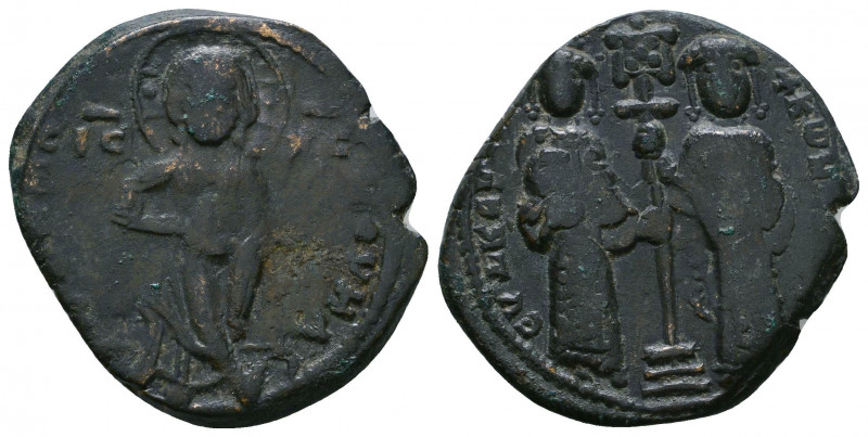 BYZANTINE EMPIRE. 9th - 11th Century. AE Anonymous Follis..

Weight: 7.8 gr
Diam...