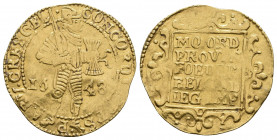 Netherlands. Utrecht. AV Ducat 1648 
KM 7.1.

Weight: 3.4 gr
Diameter: 24 mm
