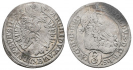 Leopold I AD 1657-1705. Ar.

Weight: 1.4 gr
Diameter: 21 mm