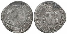 Leopold I AD 1657-1705. Ar.

Weight: 2.8 gr
Diameter: 25 mm
