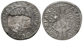 Leopold I AD 1657-1705. Ar.

Weight: 2.0 gr
Diameter: 25 mm