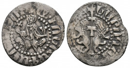 Armenian Kingdom, Cilician Armenian Silver Coin, Ar.

Weight: 2.7 gr
Diameter: 22 mm