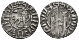Armenian Kingdom, Cilician Armenian Silver Coin, Ar.

Weight: 2.9 gr
Diameter: 19 mm