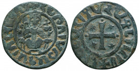 Armenian Kingdom, Cilician Armenian Coin. AE.

Weight: 7.3 gr
Diameter: 28 mm