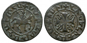 Armenian Kingdom, Cilician Armenian Coin. AE.

Weight: 1.9 gr
Diameter: 19 mm