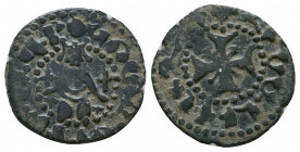 Armenian Kingdom, Cilician Armenian Coin. AE.

Weight: 1.5 gr
Diameter: 17 mm