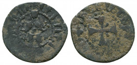Armenian Kingdom, Cilician Armenian Coin. AE.

Weight: 1.2 gr
Diameter:16 mm