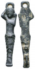 Roman Bronze Object Key ??, Circa 1st - 2nd Century AD.

Weight: 13.2 gr
Diameter: 59 mm