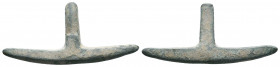 Ancient Bronze Arrow Heads. Ae

Weight: 13.7 gr
Diameter: 57 mm