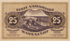 Ausland
Estland 25 Marka 1919. WPM 47 II