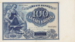 Ausland
Estland 100 Marka 1923, 10 Marka 1922, 1 Kroon 1923, 10 Krooni 1937, 20 Krooni 1932, 50 Krooni 1929, 100 Krooni 1935. WPM 51,53, 61, 64, 65, ...