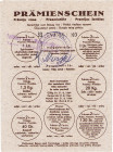 Ausländische Geldscheine unter deutscher Besatzung
Estland Prämienschein über 1 und 2 Punkte 1943 und Zuckerschein 1944. Zweisprachig mit Stempel und...