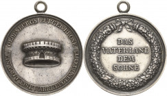 Orden deutscher Länder Oldenburg
Silberne Zivilverdienstmedaille Verliehen 1813. Silber mit Stempelschneider L.I. 37,1 mm, 17,7 g Nimmergut 1946 OEK ...