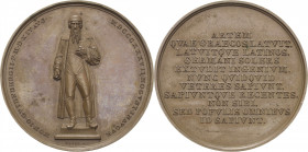 Buchdruck
 Bronzemedaille 1837 (J.J. Neuss) Errichtung des Denkmals für Johannes Gutenberg in Mainz. Ansicht des Denkmals von Thorwaldsen / 10 Zeilen...