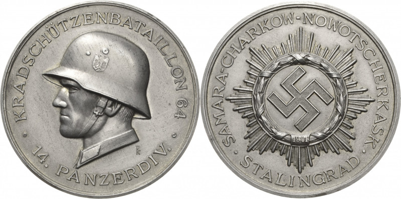 Drittes Reich
 Zinkmedaille 1941 (Richard Klein/Deschler) Erinnerungsmedaille d...