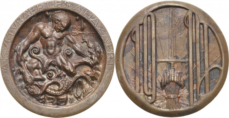 Erster Weltkrieg
 Bronzegussmedaille 1914 (Richard Adolf Zutt) Ausbruch des 1. ...