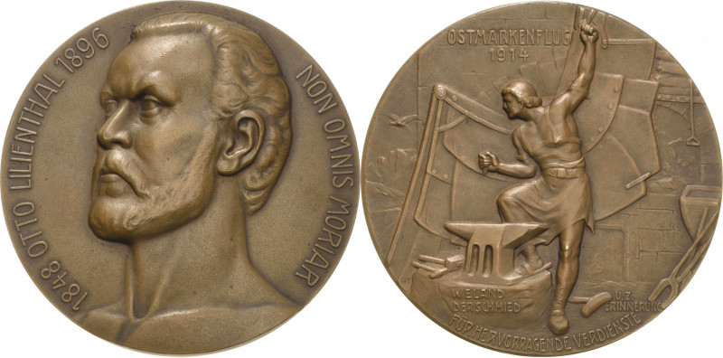 Slg. Joos - Medaillen, Plaketten, Abzeichen der Luftfahrt 1783-1945
 Bronzemeda...