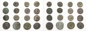 Römische Münzen
Lot-16 Stück Interessantes Lot von spätrömischen Folles. Darunter u.a.: Constantinus (2x), Constantinus II., Urbs Roma, Cripsus, Vale...