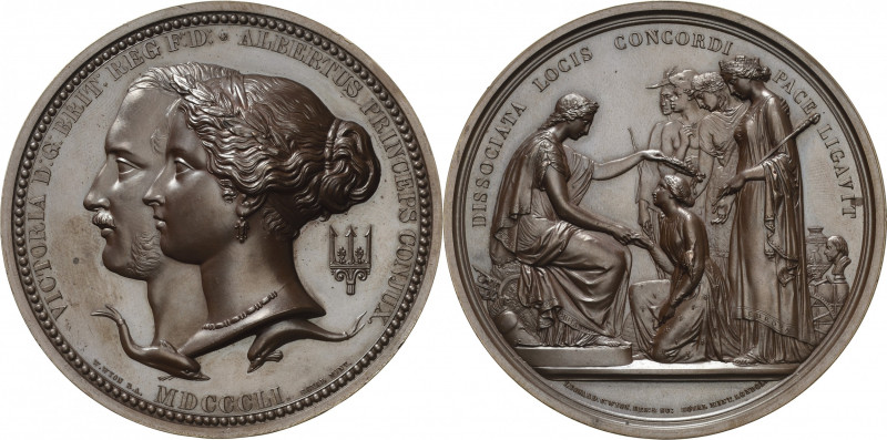 Großbritannien
Victoria 1837-1901 Bronzemedaille 1851 (Wyon) Höchster Preis der...