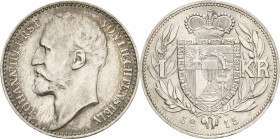 Liechtenstein
Johann II. 1858-1929 Krone 1915. HMZ 2-1378 f KM 3 Vorzüglich-prägefrisch