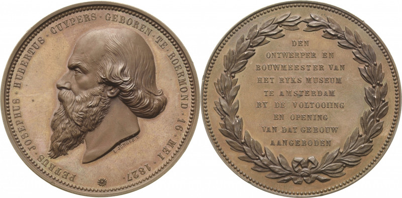 Niederlande-Amsterdam
 Bronzemedaille o.J. (Menger/Jünger) Eröffnung des Rijksm...