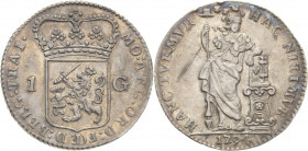 Niederlande-Utrecht, Provinz
 1 Gulden 1794. Delmonte 1182 Feine Patina, kl. Kratzer, vorzüglich