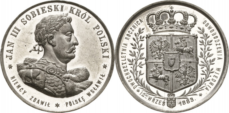 Polen
Johann III. Sobieski 1676-1696 Zinnmedaille 1883 (M. Kurnatowski) 200-jäh...