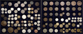 Allgemeine Lots
Lot-ca. 210 Stück Interessantes Lot von Ausländischen Münzen des 18.-20. Jhd. Darunter: Großbritannien, Österreich, Russland, Schweiz...