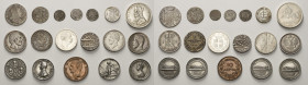 Allgemeine Lots
Lot-18 Stück Interessantes Lot ausländischer Münzen und Medaillen. Darunter u.a.: Habsburg- 7 Kreuzer 1802 C. Denar 1545,1552 KB. Bri...