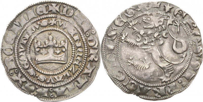 Böhmen
Wenzel II. 1278-1305 Prager Groschen, Kuttenberg Slg. Donebauer 807 Cast...