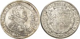 Habsburg
Rudolf II. 1576-1612 Taler 1610, Hall Voglhuber 96/13 Davenport 3007 M./T. 383 Donebauer 1956 Fast vorzüglich